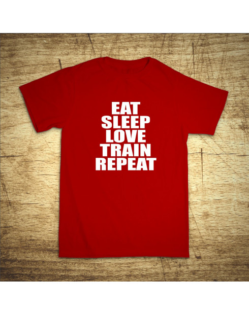 Eat, sleep, love, train, repeat