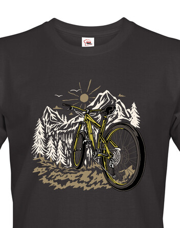Pánské tričko Mountain bike