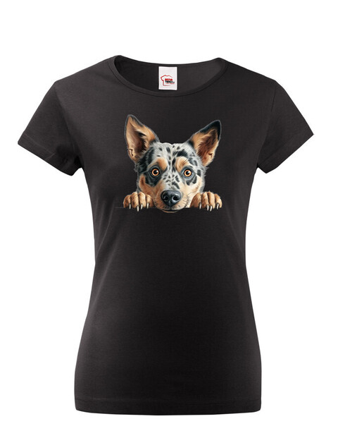 Dámské tričko Australský honácký pes