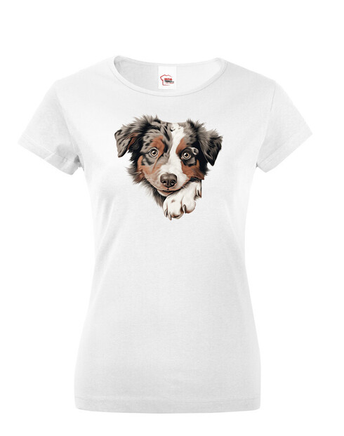 Dámské tričko Australský ovčák