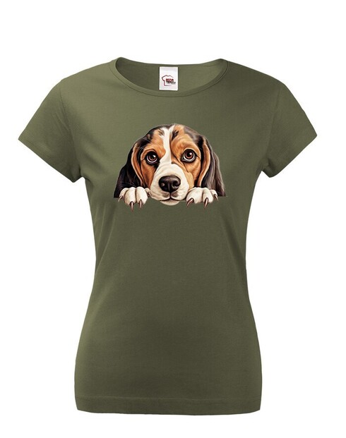 Dámské tričko Bígl