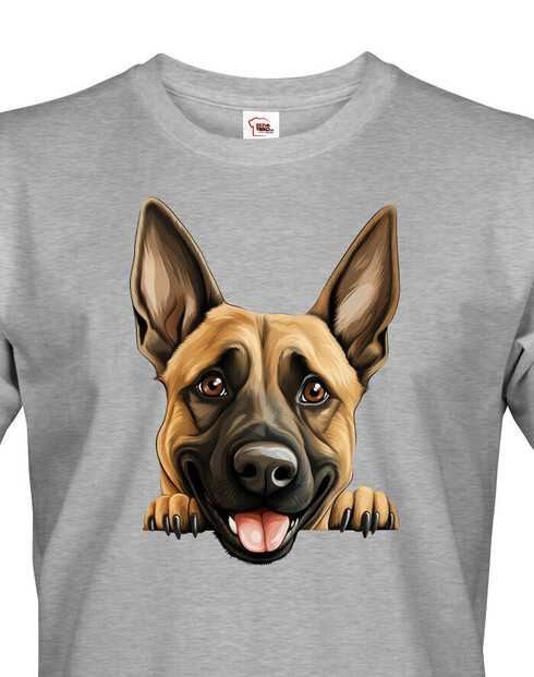 Pánské tričko Belgický ovčák