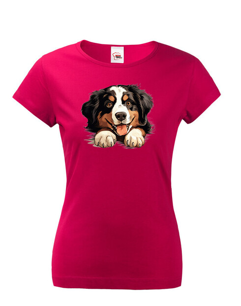 Dámské tričko Bernský salašnický pes