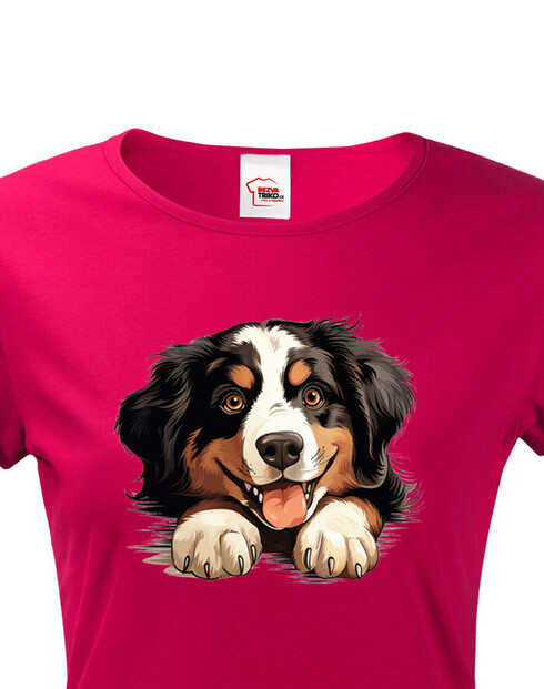 Dámské tričko Bernský salašnický pes