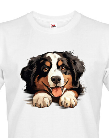 Pánské tričko Bernský salašnický pes