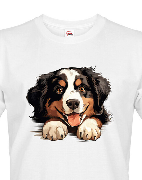 Pánské tričko Bernský salašnický pes