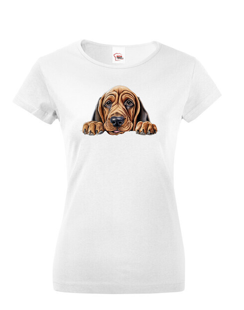 Dámské tričko Bloodhound