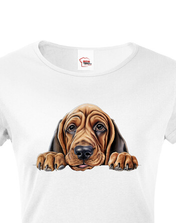Dámské tričko Bloodhound