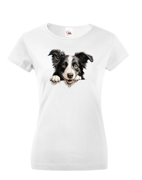 Dámské tričko Border kolie