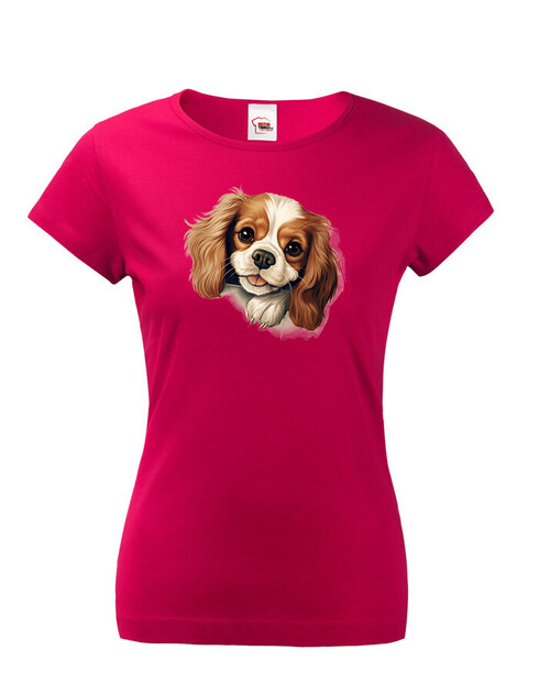 Dámské tričko Kavalír King Charles