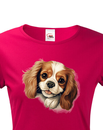 Dámské tričko Kavalír King Charles