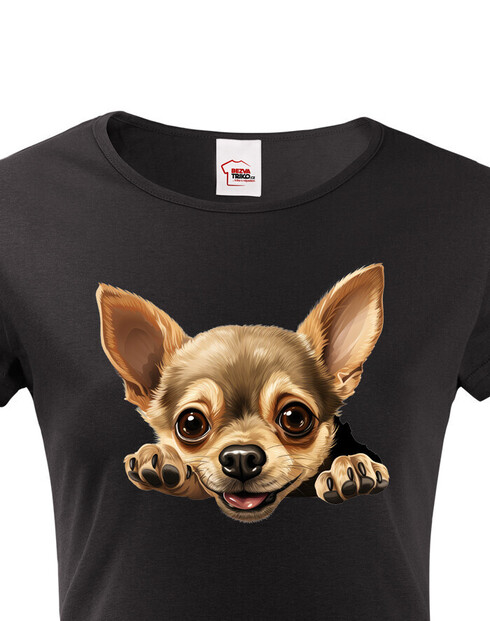 Dámské tričko Čivava