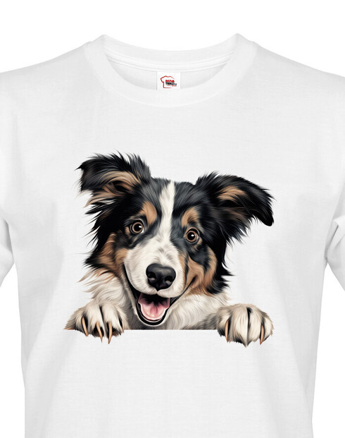 Pánské tričko Border kolie
