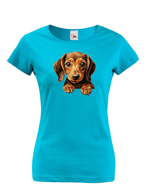 Dámské tričko Jezevčík