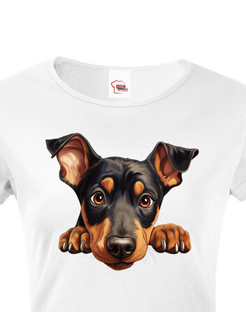 Dámské tričko Dobrman