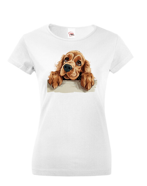 Dámské tričko Anglický Kokršpaněl