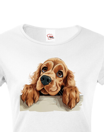 Dámské tričko Anglický Kokršpaněl