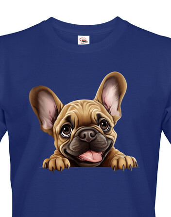 Pánské tričko Francouzský buldoček