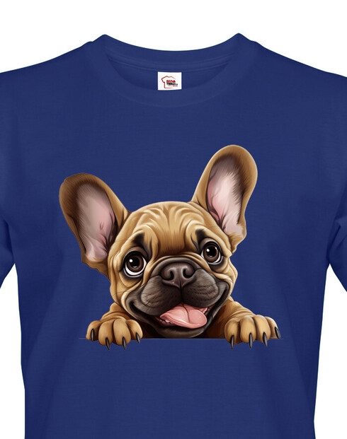 Pánské tričko Francouzský buldoček