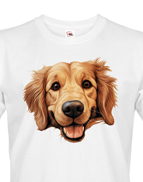 Pánské tričko Zlatý retrívr