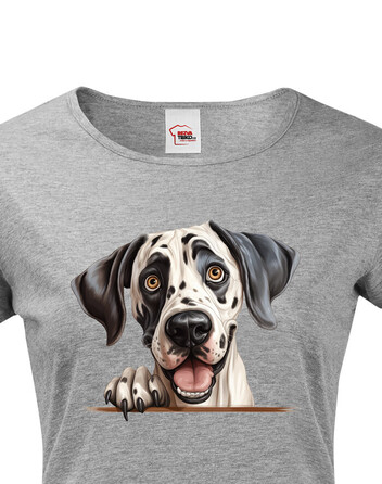 Dámské tričko Německá doga