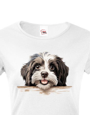 Dámské tričko Havanský pejsek