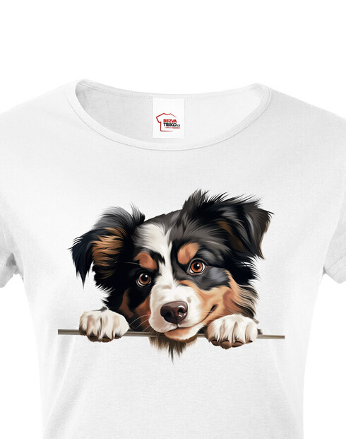 Dámské tričko Severoamerický pastevecký pes