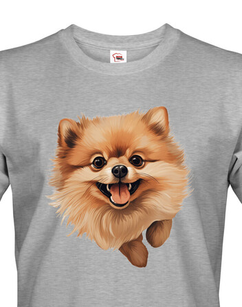 Pánské tričko Pomerianský špic