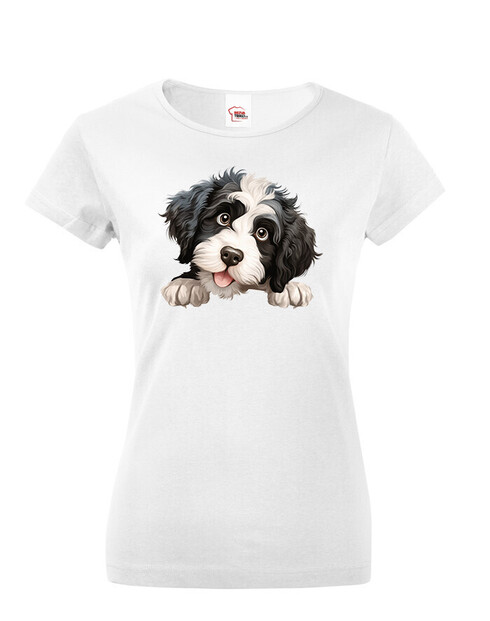 Dámské tričko Portugalský vodný pes