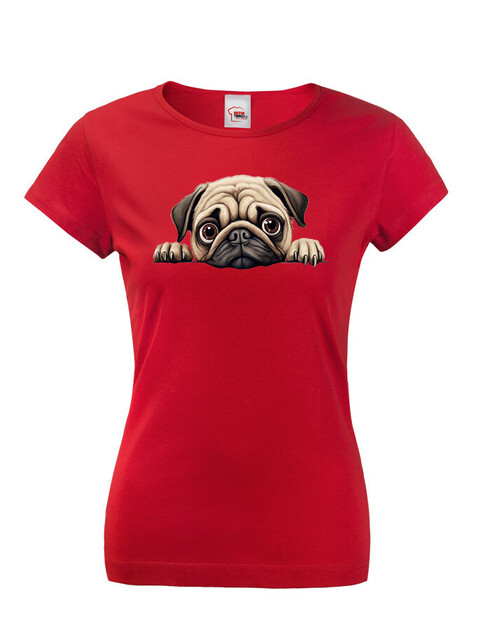 Dámské tričko Mops