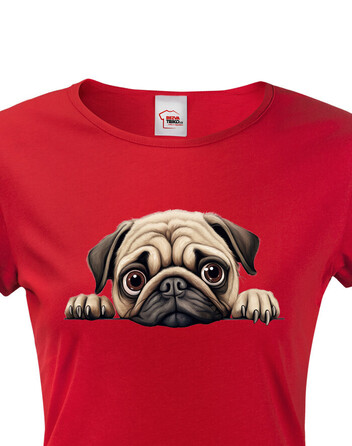 Dámské tričko Mops
