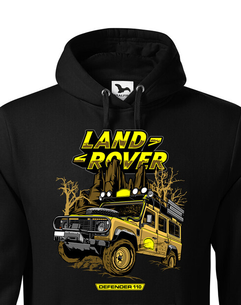 Pánská mikina Land Rover Camel