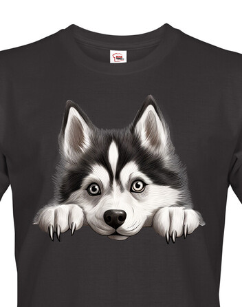 Pánské tričko Sibírsky husky