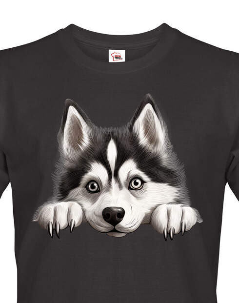 Pánské tričko Sibírsky husky