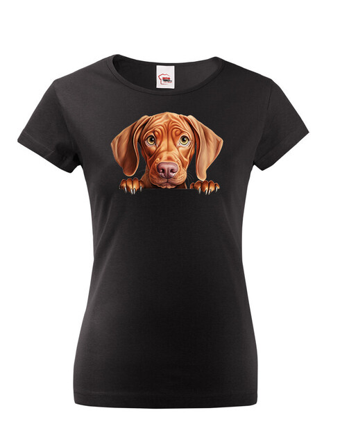 Dámské tričko Maďarský ohař