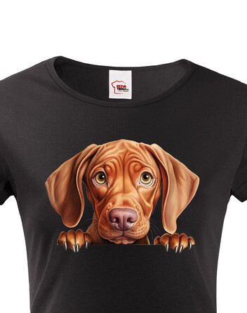 Dámské tričko Maďarský ohař