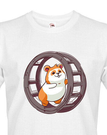 Pánské tričko Křeček v kolečku