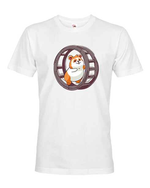 Pánské tričko Křeček v kolečku