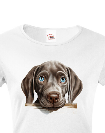 Dámské tričko Výmarský ohař