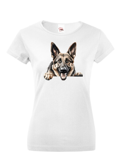 Dámské tričko Německý ovčák