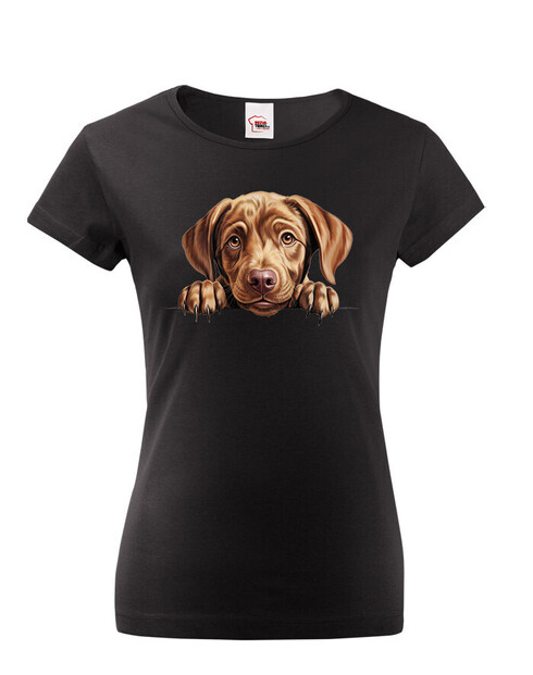 Dámské tričko Labradorský retrívr