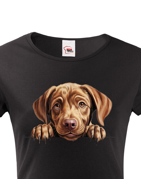 Dámské tričko Labradorský retrívr