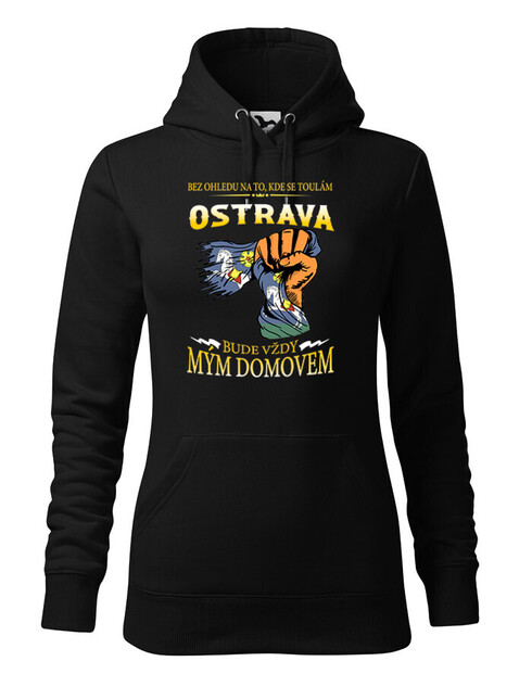 Dámská mikina s rodným městem