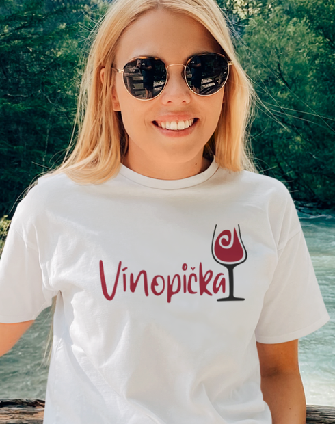 Dámské tričko Vínopička