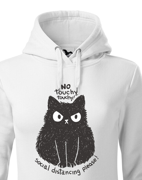Dámská mikina No touchy touchy!