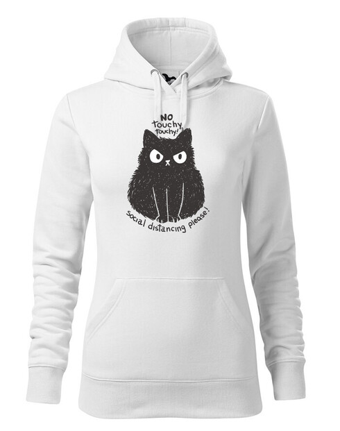 Dámská mikina No touchy touchy!