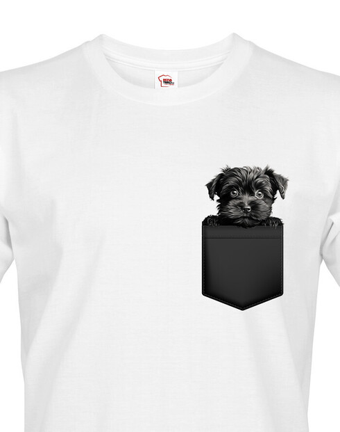 Pánské tričko Opičí pinč v kapsičce