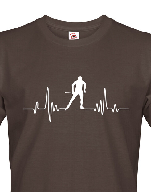 Pánské tričko Tep běžkaře