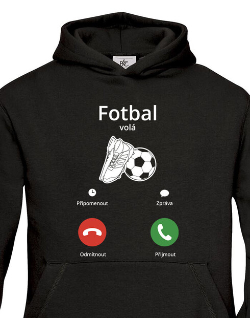 Dětská mikina Fotbal volá