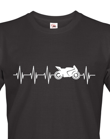 Pánské triko Tep motorkáře